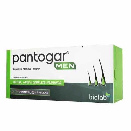 Pantogar Men Biolab 30 Cápsulas