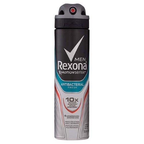 Desodorante Aerosol Rexona Men Antibacterial Fresh 90g