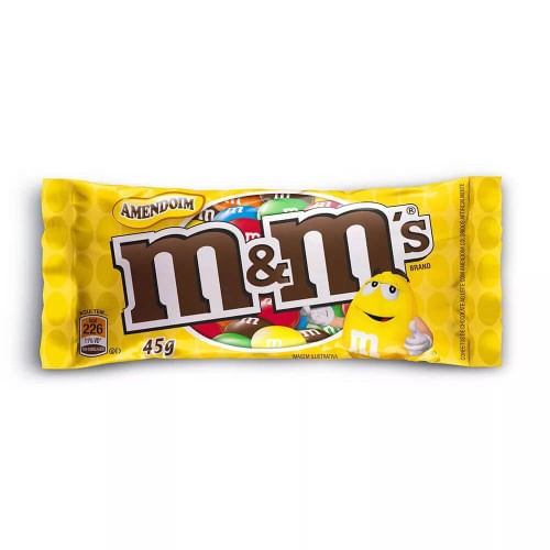 Chocolate M&Ms Amarelo Amendoim 45g