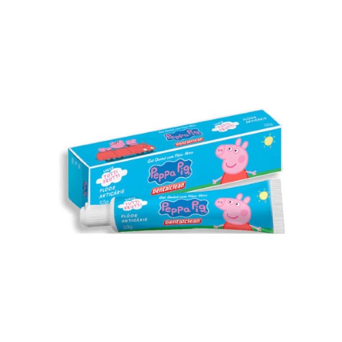 Gel Dental DentalClean Peppa Pig Infantil Tutti Frutti 50g