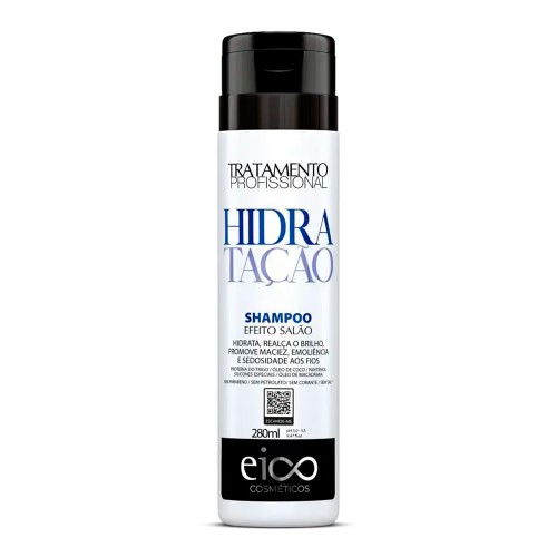 Shampoo Eico Cosméticos Hidratação 280ml