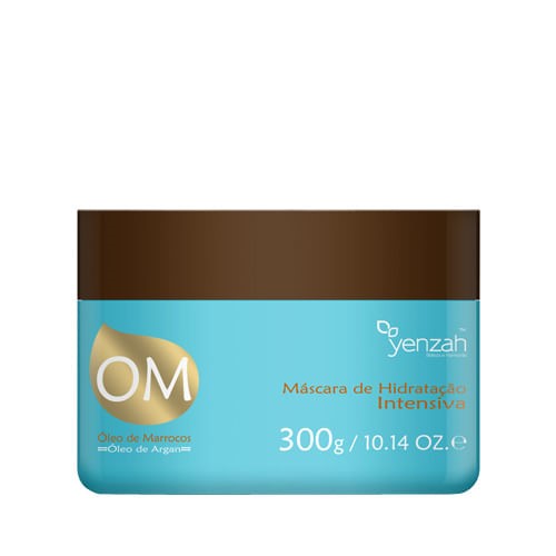 Máscara de Tratamento Yenzah OM Óleo de Argan Hidratação Intensa 300g