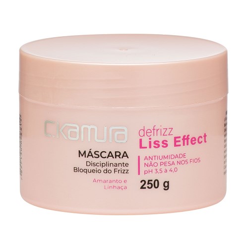 Máscara de Tratamento C.Kamura Defrizz Liss Effect Antiumidade com 250g