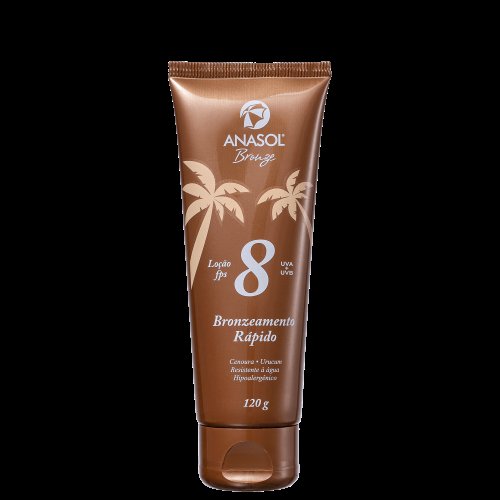 Loção Bronzeadora Anasol Bronze FPS 8 com 120g