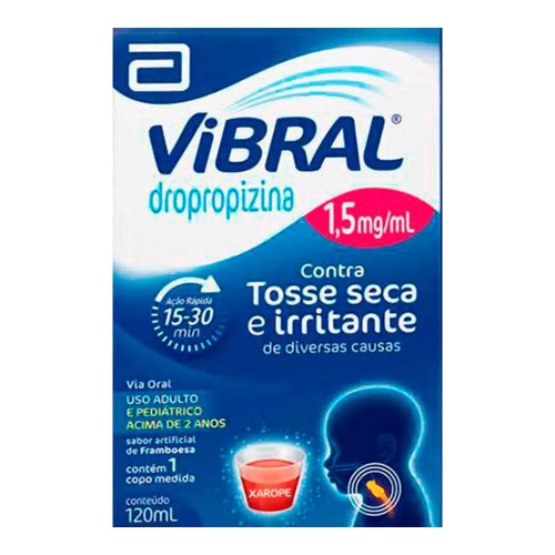 Vibral Xarope Pediátrico 120ml