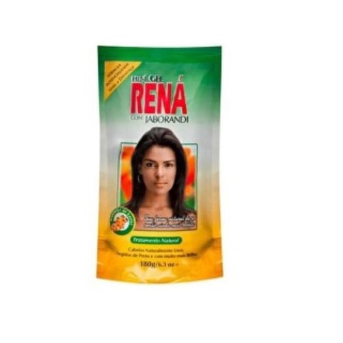 Gel Hene Rena Alisamento Jaborandi Pouch 180G - Hene Rena