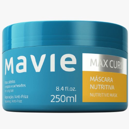 Máscara Capilar Mavie Vegano Max Curl 250ml