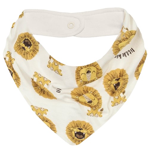 Babador Bandana para bebê em suedine Lion - Up baby