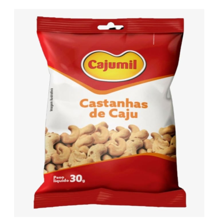 Castanhas De Caju Cajumil 30g