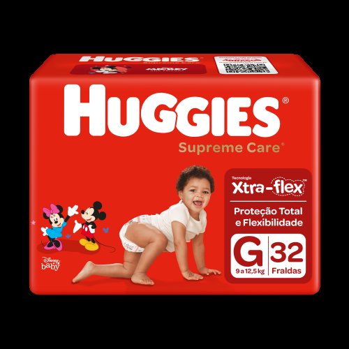 Fralda Huggies Supreme Care G 32 Fraldas