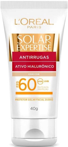 Protetor Solar Facial Antirrugas L`oréal Expertise FPS 60 com 50g