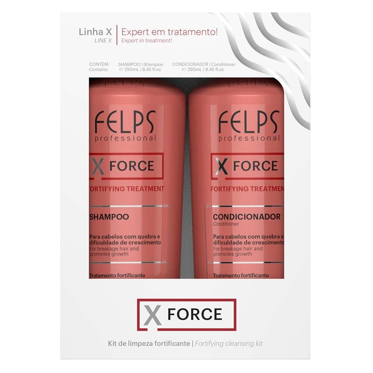 Felps X Force Kit – Shampoo e Condicionador