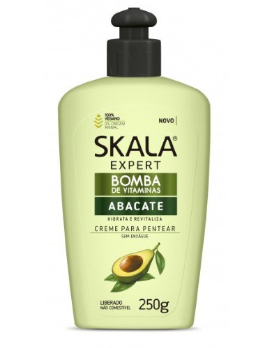 Creme Para Pentear 3 em 1 Skala Expert Abacate com 250g