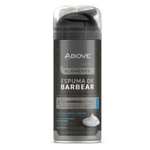 Espuma De Barbear Above Men Elements Carbon Active 200ml