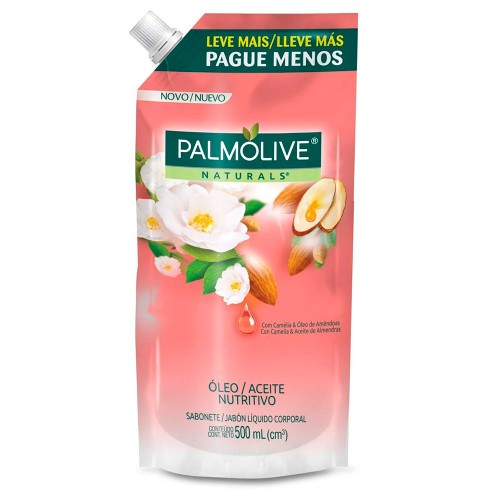 Sabonete Líquido Refil Palmolive Naturals Camélia 500ml