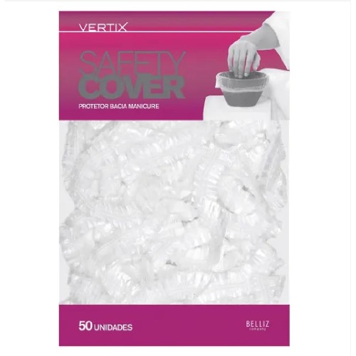 Protetor De Bacia Manicure Vertix Com 50 Unidades