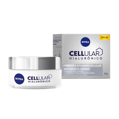 Creme Facial Nivea Antissinais Dia Cellular Fps30 50ml