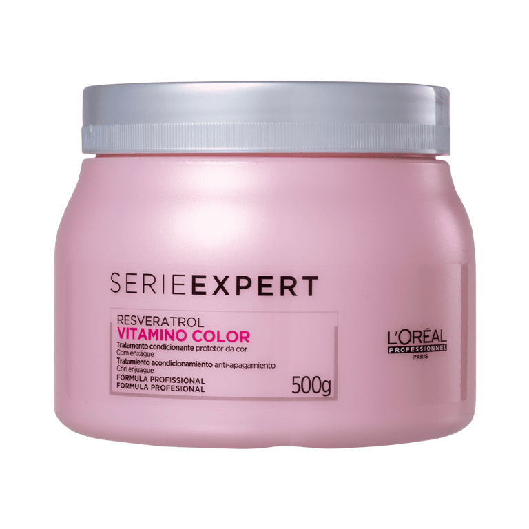 Máscara Capilar L'oréal Professionnel Serie Expert Vitamino Color Resveratrol 500ml