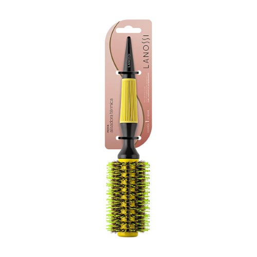 Escova Alisadora Térmica de Cabelo Lanossi 27mm com 1 unidade