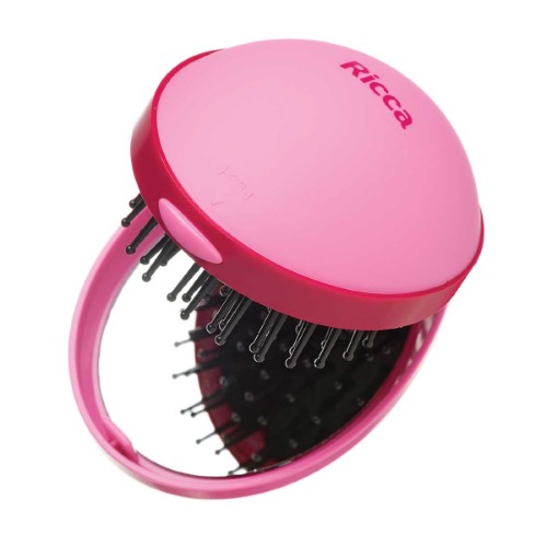 Escova de Cabelo Ricca Pop Up Brush com 1 Unidade