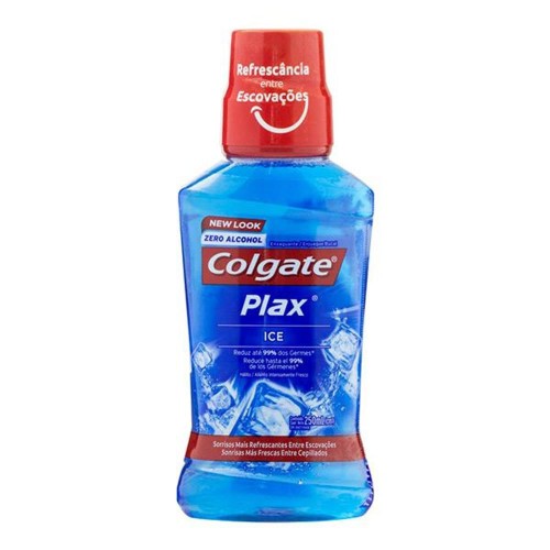 Enxaguante Bucal Colgate Plax Ice Sem Álcool 250ml