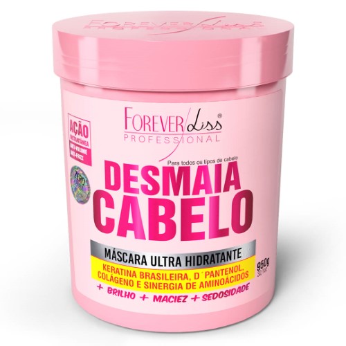 Máscara Ultra Hidratante Desmaia Cabelo 950g Forever Liss