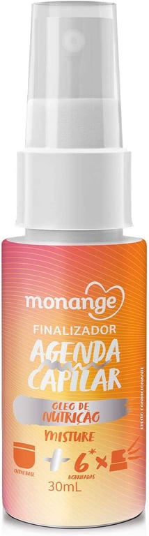 Finalizador Monange Agenda Capilar Óleo de Nutrição 30ml