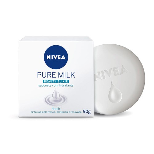 Sabonete Nivea Pure Milk Beauty Elixir Fresh