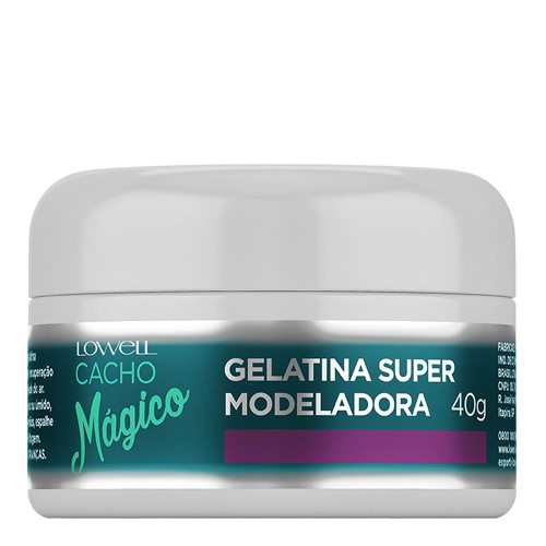 Gelatina Capilar Lowell Super Modeladora Cacho Mágico 40g