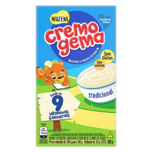 Cremogema Tradicional 180g