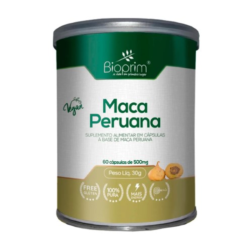 Suplemento Alimentar Bioprim Maca Peruana 60 Cápsulas