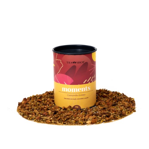 Chá Misto de Maçã Tea Shop Moments Camomilla Golden 40g