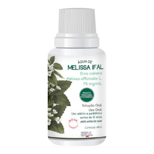 Água de Melissa Ifal Solução Oral com 48ml