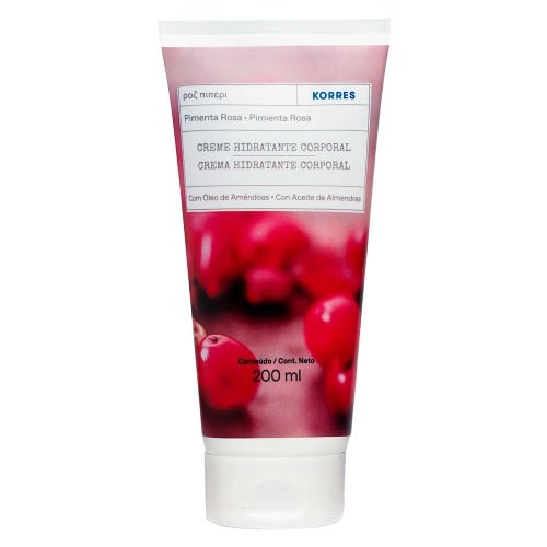 Creme Hidratante Corporal Korres Pimenta Rosa 200ml