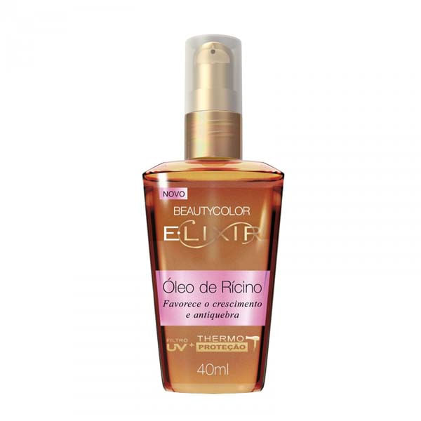 Óleo Nutritivo Beauty Color Elixir Óleo De Rícino 40Ml