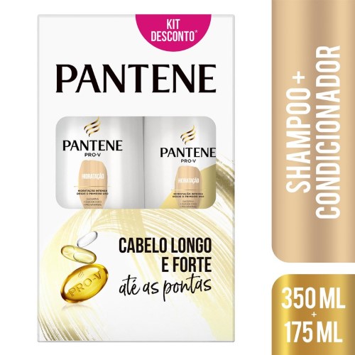 Shampoo Pantene Hidratação 350ml + Condicionador 175ml