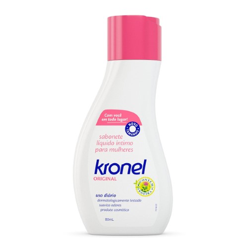 Kronel Original Sabonete Líquido Íntimo 80mL