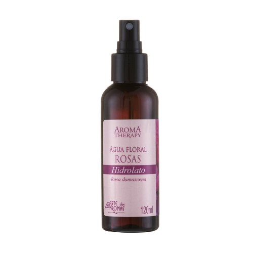 Água Floral Natural de Rosas 120ml - Arte dos Aromas