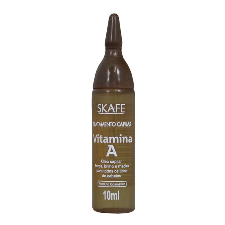 Ampola Capilar Skafe Tratamento Vitamina A 10mL