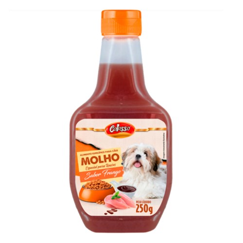 Molho Especial para Ração de Cachorro Colosso Sabor Frango 250g