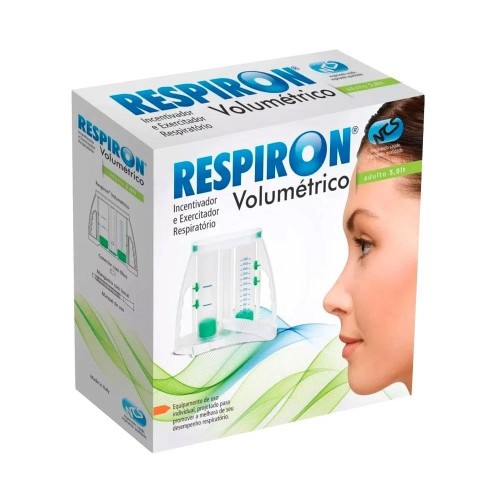 Respiron Volumétrico Incentivador e Exercitador Respiratório 5L