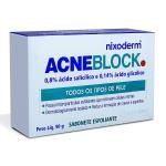 Acneblock Sabonete em Barra Esfoliante Todos os tipos de pele 90g