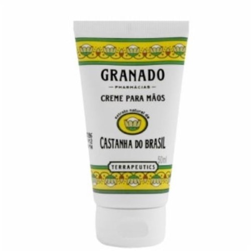 Creme para mãos Granado Terrapeutics castanha 50ml