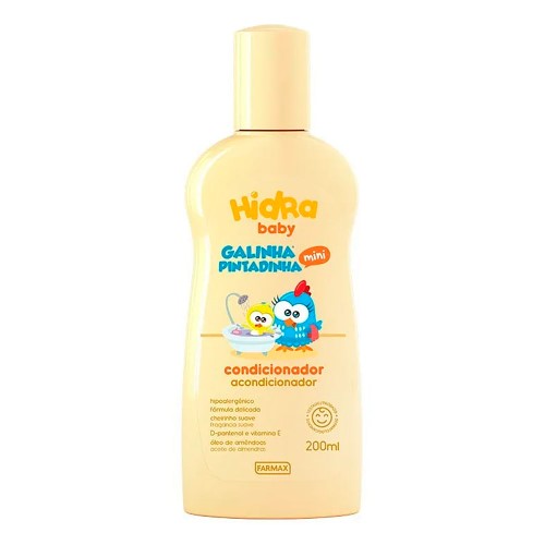 Condicionador Hidrababy Galinha Pintadinha Mini com 200ml