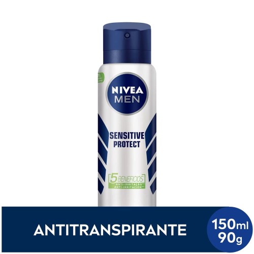 Desodorante Antitranspirante Aerosol Nivea Men Sensitive Protect 150ml