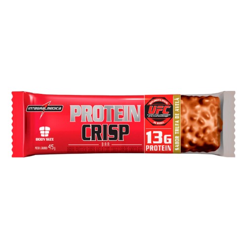 Barra De Proteína Protein Crisp Sabor Trufa De Avelã 45g