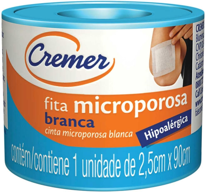 Fita Microporosa Cremer 25mmx90mm