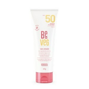 Protetor Solar Facial Be Veg 100% Vegano FPS 50 com 60g