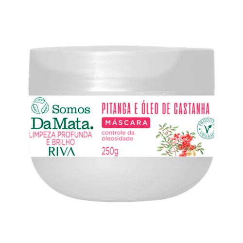 Máscara Capilar Riva Somos Da Mata Pitanga e Óleo De Castanha 250ml