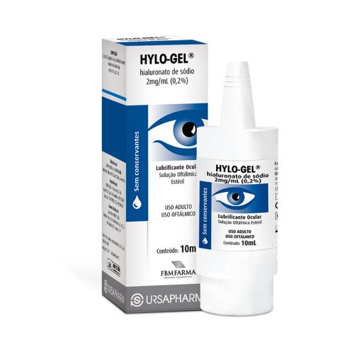 Colírio Lubrificante Hylo Gel Pfizer 10ml Gel